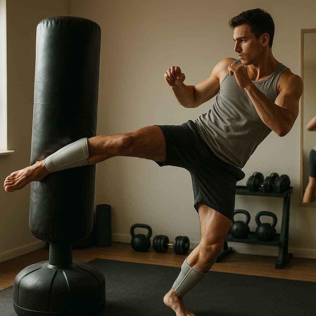 How to Improve Your Kicks Training at Home
